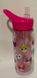Бутылочка детская для воды 350 мл с трубочкой Котик,розовый 1215 (1310602) фото 2