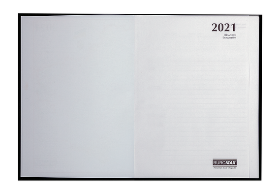 Ежедневник датированный А5 2021 CRAYON BM.2107-15, салатовый (BM.2107-15) фото
