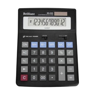 Калькулятор BS-555 12 р. 155х205х15(8470100000) (070121) фото