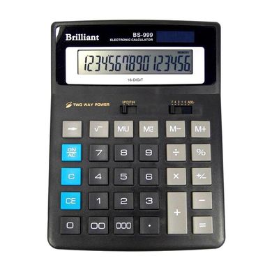 Калькулятор BS-999 16 разр. 155х205х15 (070118) фото