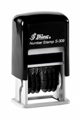 Міні-нумератор пласт. 6 розр. 3мм S309 Shiny (060392) фото