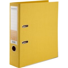Папка-реєстратор А4 / 7,5 см Prestige 1712-08, жовтий AXENT (1712-08) фото