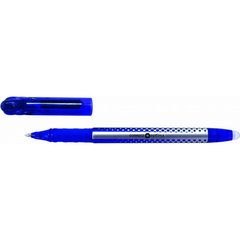 Ручка гелева з грипом пиши-стирай O15338-02 CORRECT, непрозора синя Optima /12/ (O15338-02) фото
