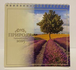 Календар настольный домик 16,5х16,5см Лавандовый рай (202563) фото