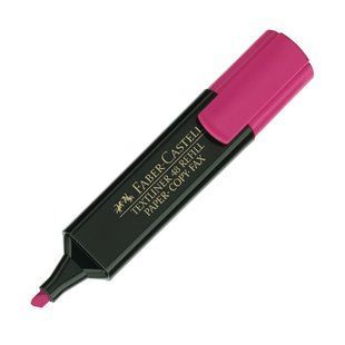 Маркер текстовый 154828 TEXTLINER, розовый Faber Castell /10 / (154828 роз) фото