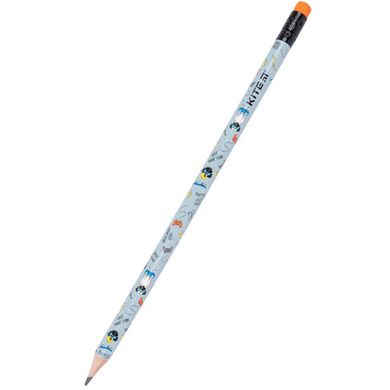 Олівець графітний з гумкою KITE Rolling K21-056-2 (60020) фото