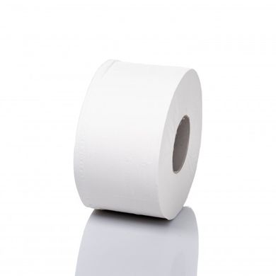 Туалетная бумага Джамбо Basic белый d = 16см 2 слой. 120 Тиша 203030 (203030) фото