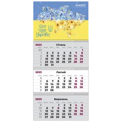 Квартальный календарь на 3 пружины 2023 р Україна 8803-23-02-A (64593) фото