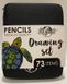Набор цветных акварельных карандашей в нейлоновом пенале: 73 цв черпаха (1315603) фото 1