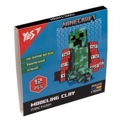 Пластилін 12 кольорів 240 г Minecraft 540622 (540622) фото