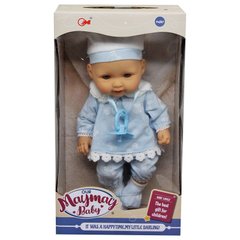 Пупс Maymay baby в голубом 25 см 205-3 (18030612) фото