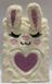 Блокнот пушистый Кролики бежевый, клетка 20929JSB-10 (20929JSB беж) фото 1