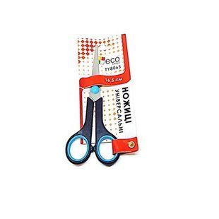 Ножницы с резиновыми ручками 16,5 см TY806S Eagle (TY806S) фото