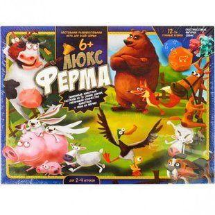Гра настольна велика Ферма Люкс, G-FL-UA-01-01 (180325) фото