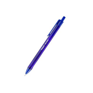 Ручка масляна автоматична Tri-Grip AB1081-02-A, прозора синя (AB1081-02-A) фото