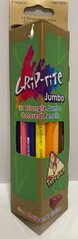 Цветные карандаши 12 цветов треугольные Jumbo с точилкой, Grip-Rite, 9400 12 CB Marco (131544) фото