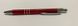 Ручка масл автомат металевий корпус Vinson Premier 0.7 мм ,червоного корпус (7631черв) фото 1