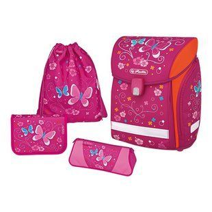 Ранец школьный укомплектованный Herlitz NEW MIDI PLUS Butterfly (50007837) фото