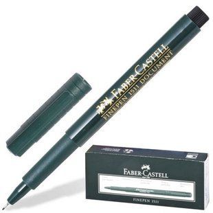 Линер 151199 0,4мм, черный Faber Castell (151199) фото