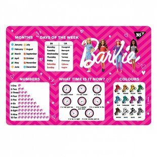 Підложка на стіл дитяча Barbie 492056, 1 Вересня (492056) фото