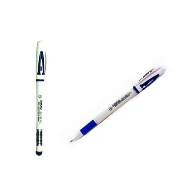 Ручка гелева з грипом 801А непрозора Aihao синя /48/ (031505) фото