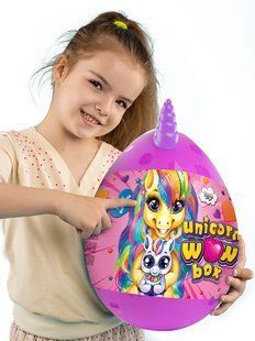 Креативное творчество "UNICORN WOW BOX" (яйцо большое) (182016) фото