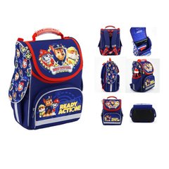 Рюкзак шкільний каркасний 501 PAW (PAW18-501S) фото