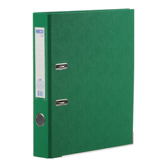Папка-регистратор А4/5см односторонняя PVC Buromax зеленая (3012-04) фото