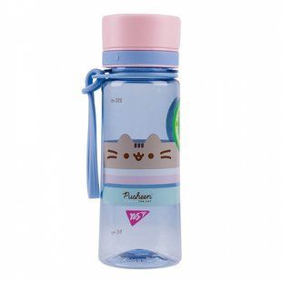 Бутылочка для воды 400 Pusheen голубая YES 708319 (708319) фото