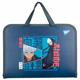 Папка-портфель на молнії В4 з тканевими ручками Anime 492247 YES (492247) фото