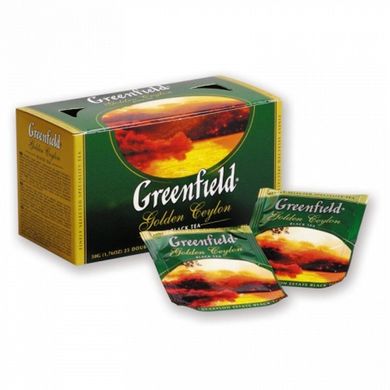 Чай Greenfield черный 25 пакетиков (160320) фото