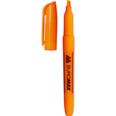 Маркер текстовый BM.8903-11, 2-4мм круглый, оранжевый (BM.8903-11) фото