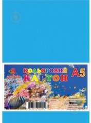 Картон цветной набор 9 листов А5 в пакете KA5309E (131320) фото