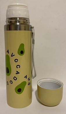Термос 500 мл Авокадо с чашкой 8398 (13110190) фото