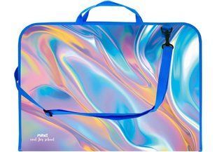 Портфель пластиковий А3 на блискавці з довгою ручкою Silk 30003-07 (1332041) фото