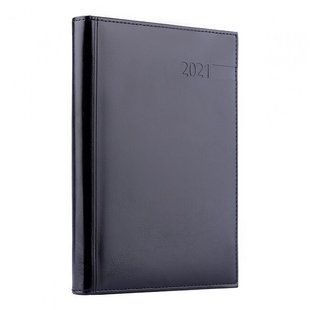 Щоденник датований 2021 А5 352стор Persona 252003, чорний лінія (252003) фото