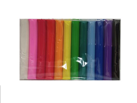Пластилин 12 цветов 200г в картонной уповке 26212 VGR (26212) фото