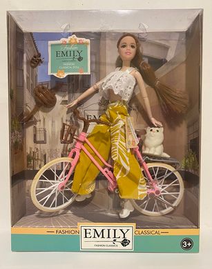 Кукла Эмели на велосипеде 111 D (1812362) фото