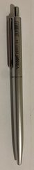 Ручка масл автоматическая 0,7мм Vinson Z4 срібна (03020015) фото