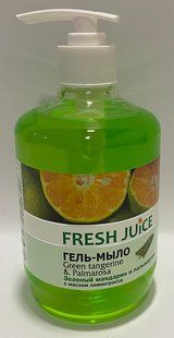 Крем-мыло FRESH JUICE мандарин+пальмароса 460 г с дозатором Украина (150145) фото
