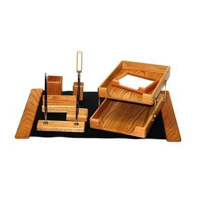 Настольный набор деревянный, 9 предметов, арт.K9D-1 (K9D-1) фото
