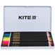 Карандаши цветные трехгранные 12 шт.,в металическом пенале Kite Dogs K22-058-1 (K22-058-1) фото 2
