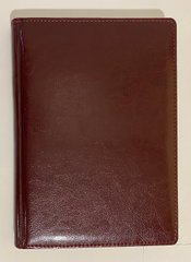 Ежедневник датированный А5 2024 год 176 листов Sarif. 3В-55 ,бордовый линия (011605бордо) фото