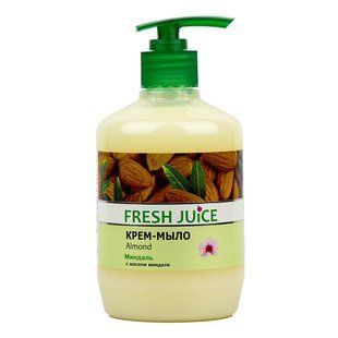 Крем-мыло FRESH JUICE миндаль 460 г с дозатором Украина (150147) фото