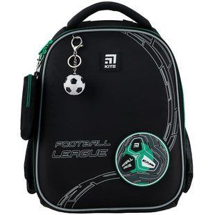Рюкзак школьный каркасный детский Kite Education 555 Football К24-555S-9 (К24-555S-9) фото