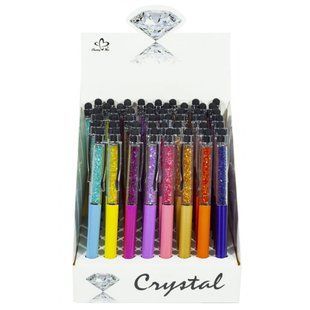 Ручка шариковая поворотная Touch-pen Сваровски 8 цветов, 473 (999967) фото