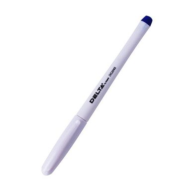 Ручка гелева з грипом DG 2045, непрозора синя (37181) фото