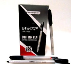Ручка масляная PT-1159 "Correct" , непрозрачная Piano, черная (030162b) фото