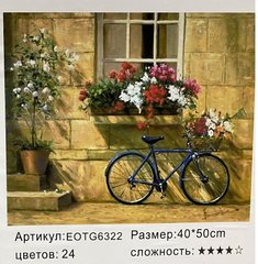 Картина по номерам 40х50 см в коробці EOTG6322 Квіти (234031) фото