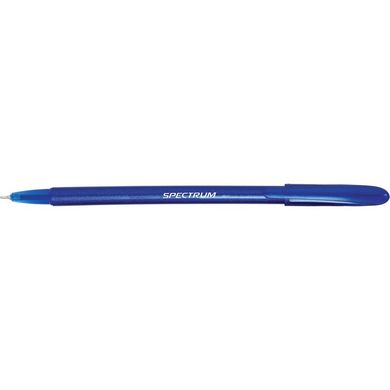 Ручка шариковая Spectrum UX-100-02, непрозрачная синяя (36577) фото